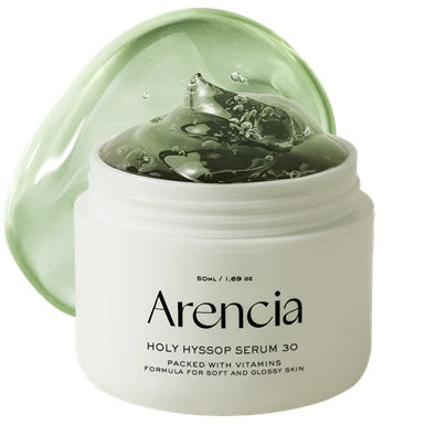 Arencia-Holy-Hyssop-Serum-30-50ml-green