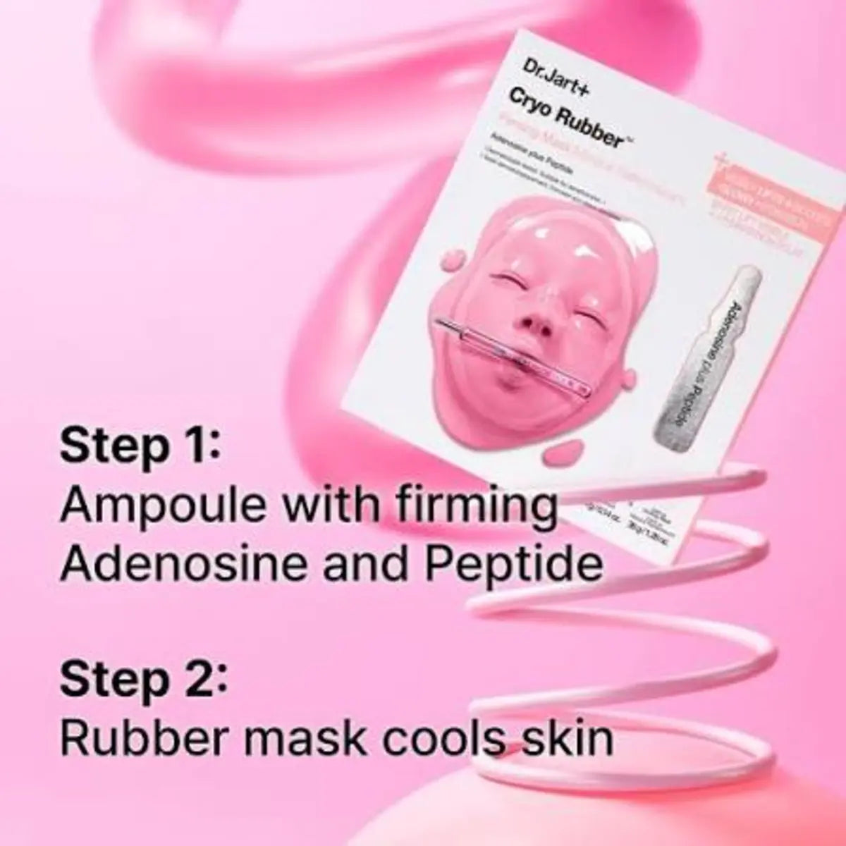 Dr.Jart+ Cryo Rubber Firming Peptide two-step mask benefits Pakistan