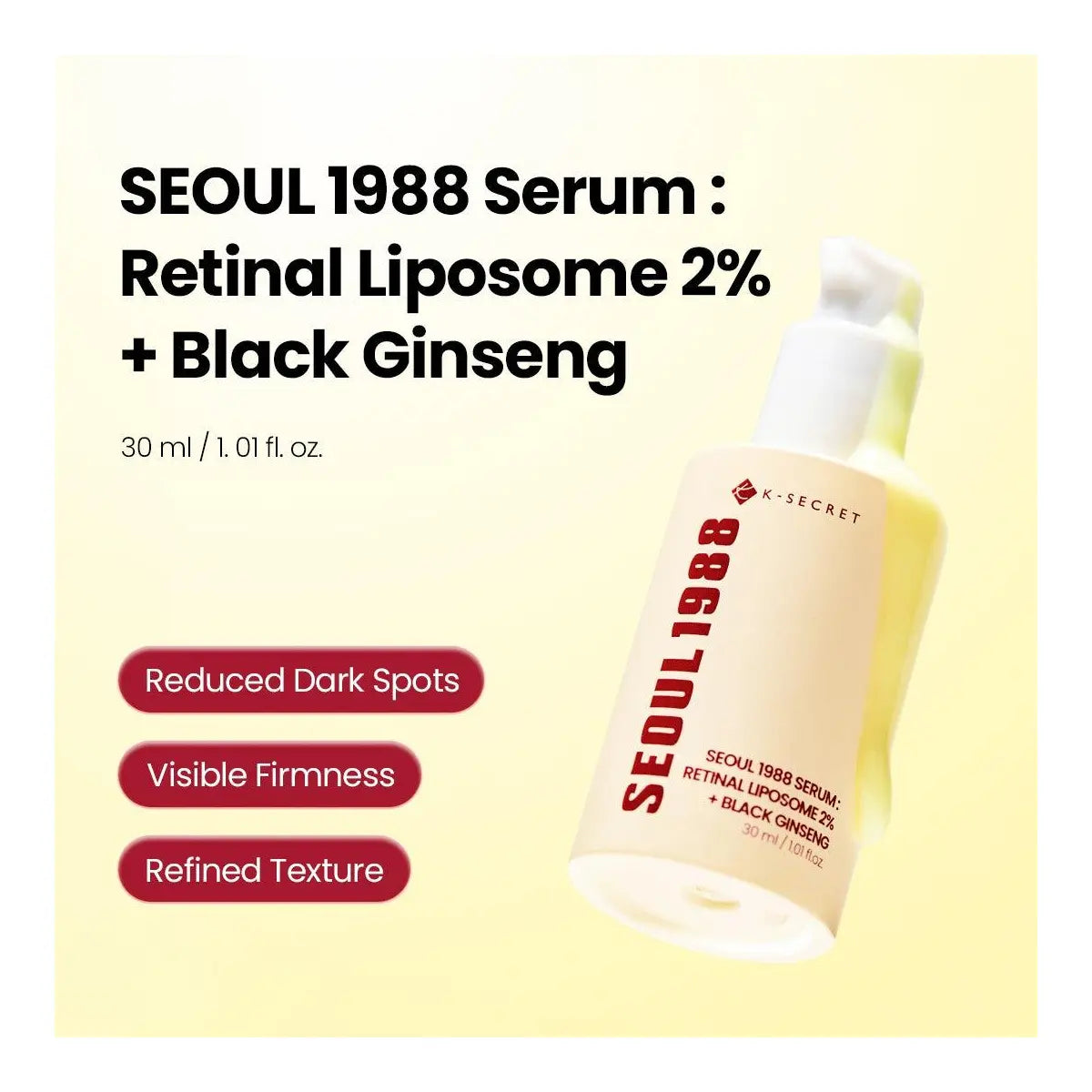 K-SECRET Seoul 1988 Retinal Serum benefits Pakistan