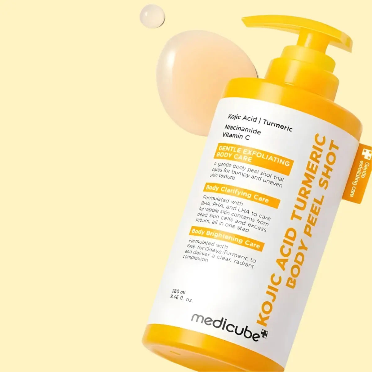 Medicube Kojic Acid Turmeric Body Peel Shot 280ml in Pakistan