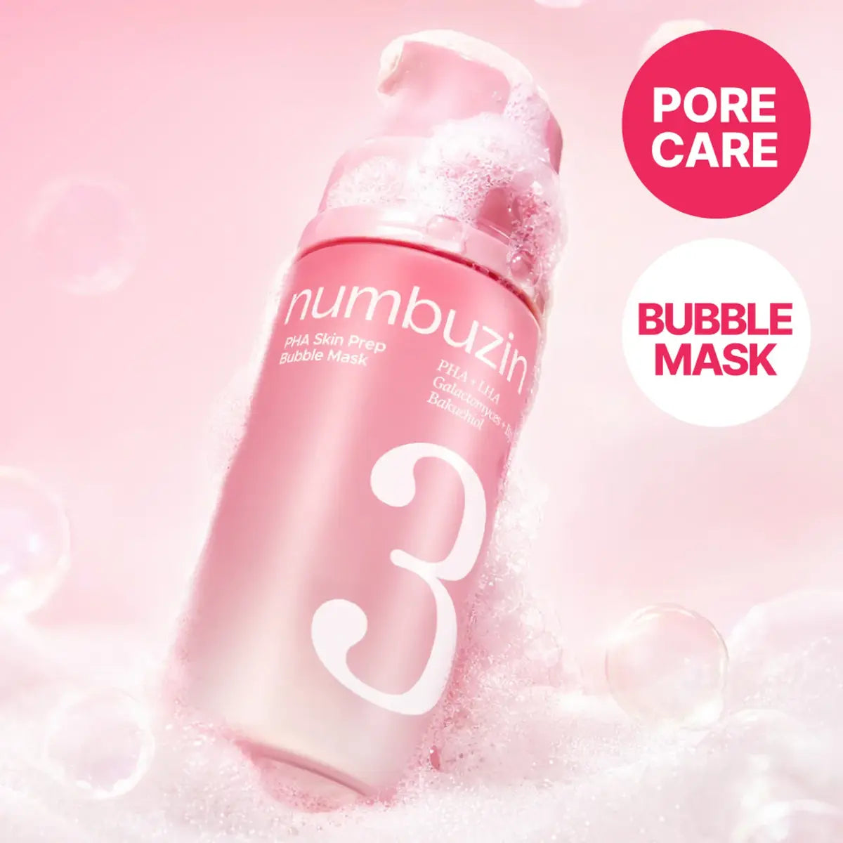 numbuzin No.3 PHA pore care bubble mask in Pakistan