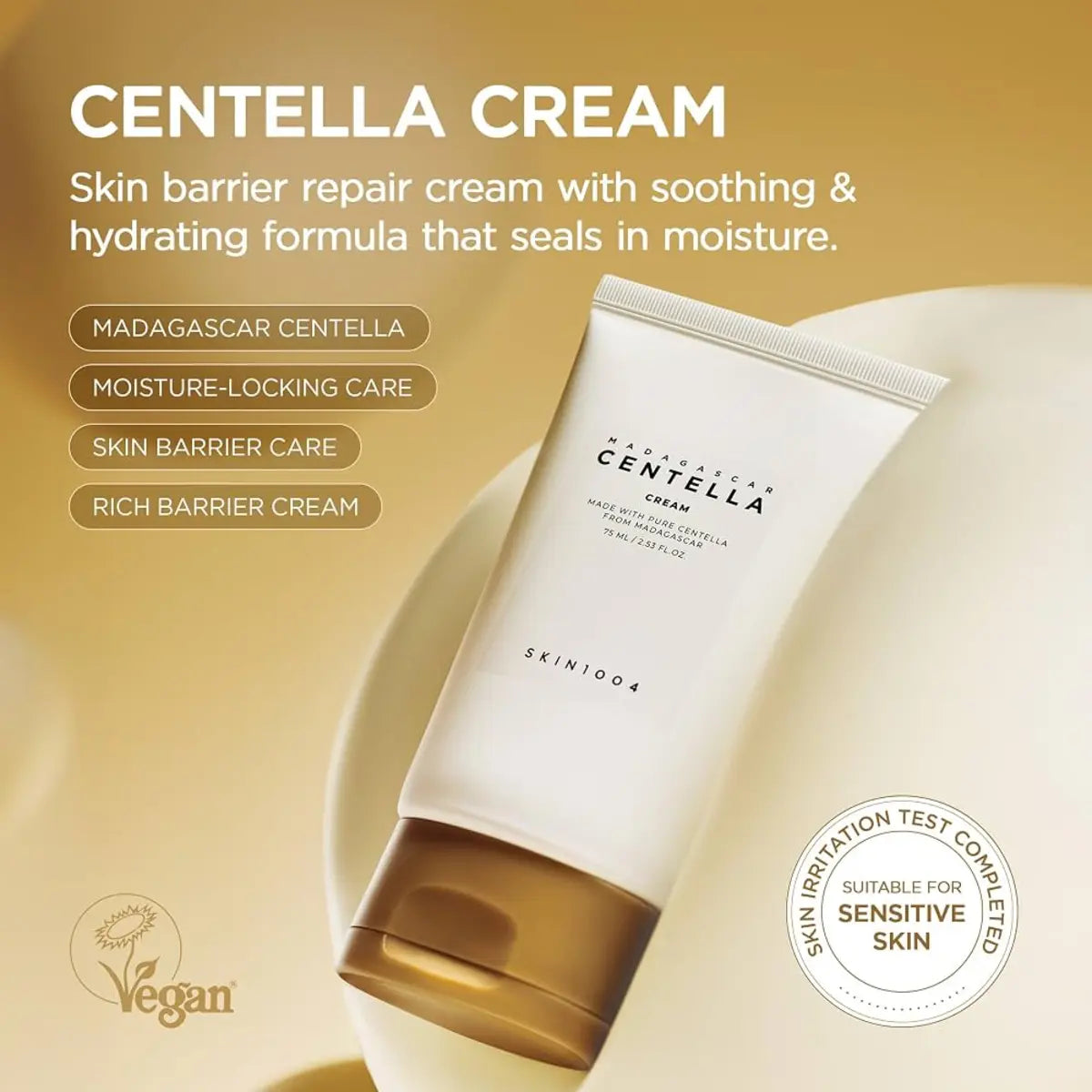 SKIN1004 Madagascar Centella Cream 75ml moisturizer in Pakistan