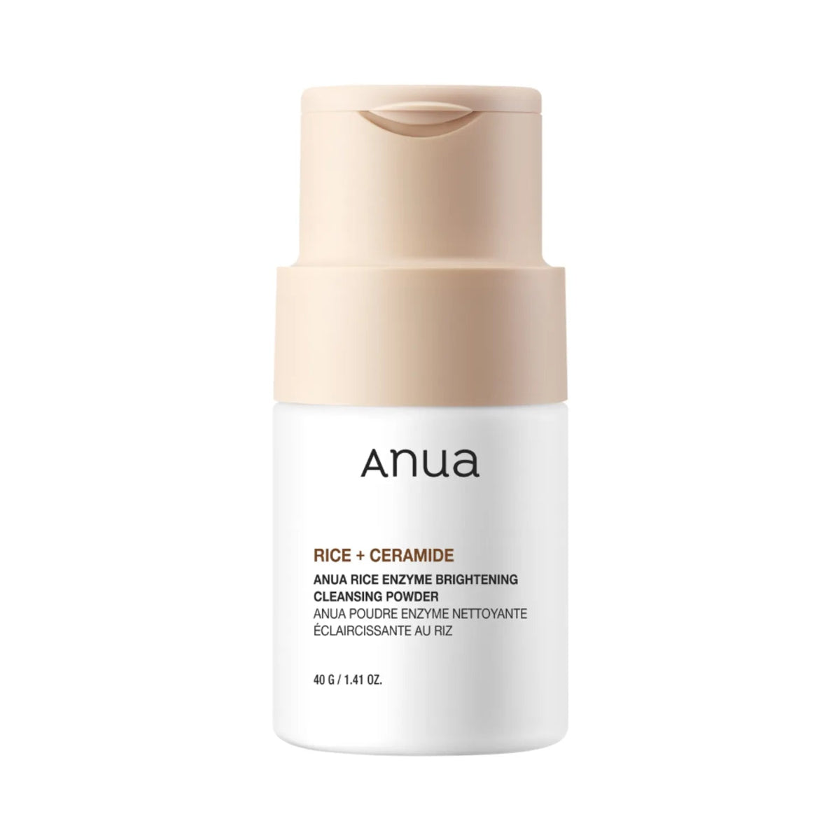 Anua Rice + Ceramide Rice Enzyme Brightening Cleansing Powder 40g
