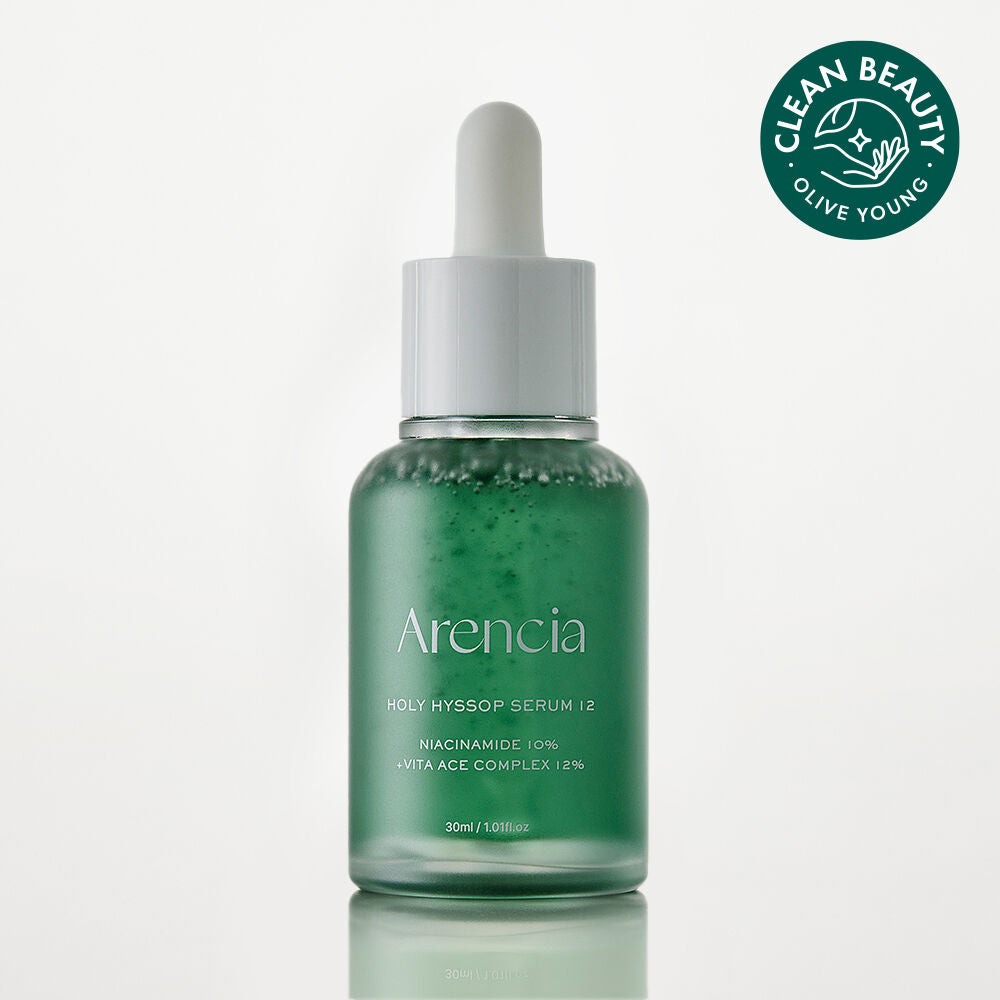 Arencia Holy Hyssop Glow Serum 12 – Niacinamide 10% + Vita ACE | 30ml | Original in Pakistan