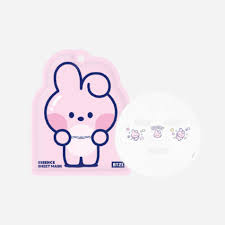 BT21 - Minini Essence Mask Sheet: BT21 Minini Essence Mask Sheet with 25g of essence per mask, offering targeted skin care for various needs. Includes formulas for hydration, elasticity, radiance, and soothing. Available in Pakistan.