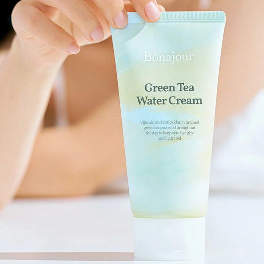  Bonajour Green Tea Water Cream 100ml – Best Price for Hydrating Green Tea Moisturizer in Pakistan | K-Beauty Product.