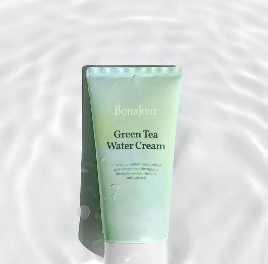  Bonajour Green Tea Water Cream 100ml – Best Price for Hydrating Green Tea Moisturizer in Pakistan | K-Beauty Product.