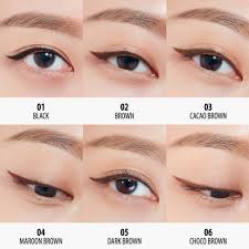 Clio Sharp So Simple Waterproof Pencil Liner 01 Black - Korean cosmetics and makeup, waterproof eyeliner for bold and defined eyes