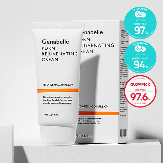 Genabelle PDRN Rejuvenating Cream packaging on a white background
