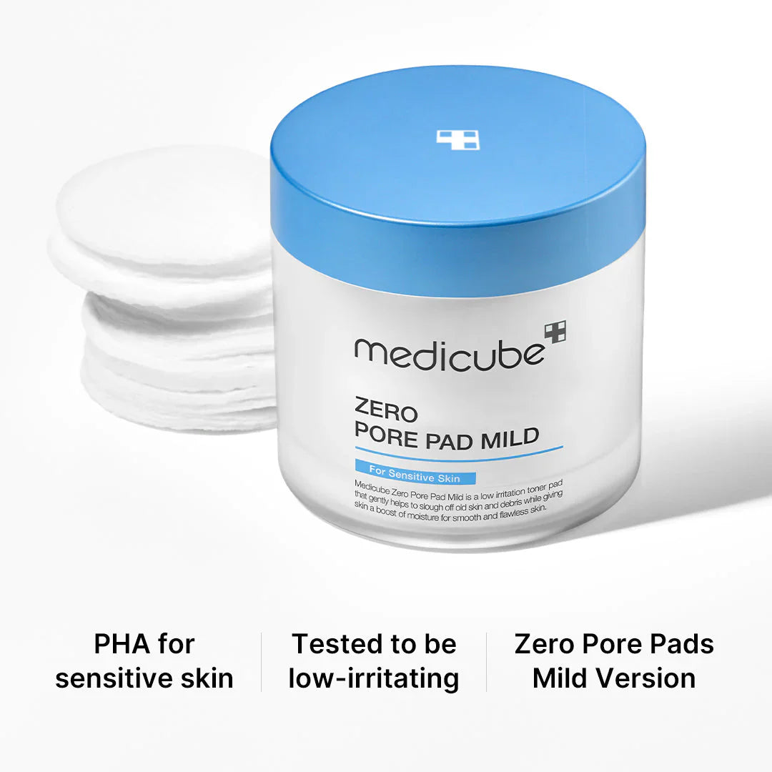 MEDICUBE Zero Pore Pad 2.0 Korean skincare deeply cleanse tighten pores control sebum exfoliate dead skin cells available in Pakistan