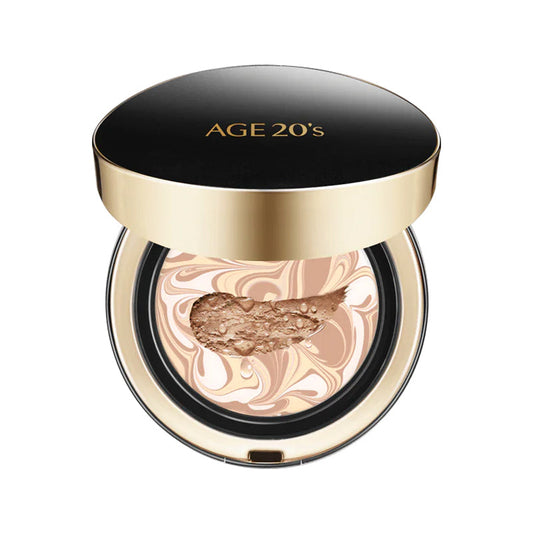 AGE 20's Signature Intense Cover Pact Intense Cover SPF 50+ PA+++ 21 Light Beige - Korean makeup product providing full coverage and sun protection, available at the best price in Pakistan.