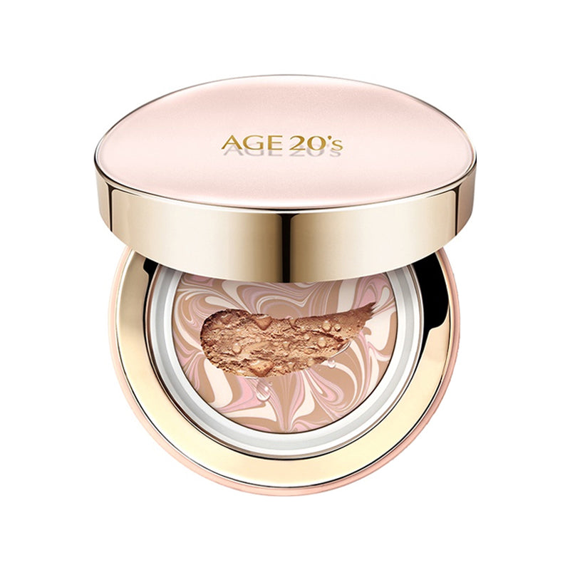 AGE 20's Signature Essence Cover Pact Moisture SPF 50+ PA+++ 21 Light Beige Korean skincare product available at the best price in Pakistan.