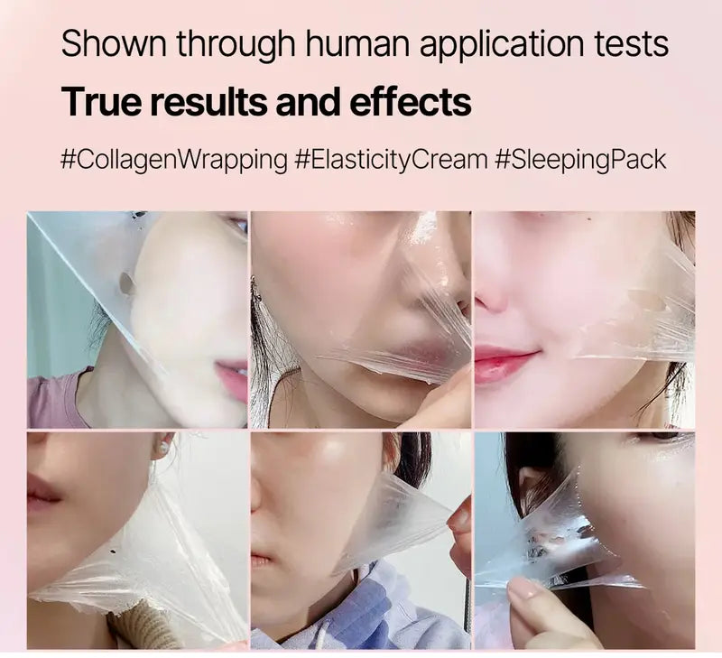 Medicube – Collagen Night Wrapping Mask - Authentic Korean skincare product for overnight collagen wrapping care in Pakistan. Available in Lahore, Islamabad, Peshawar, and Karachi.
