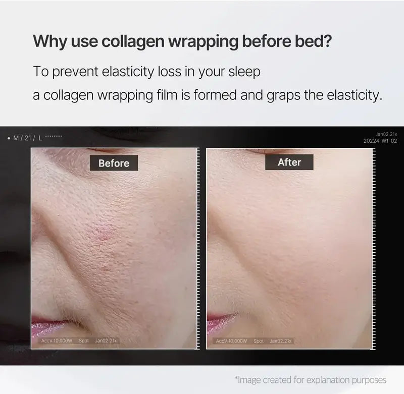 Medicube – Collagen Night Wrapping Mask - Authentic Korean skincare product for overnight collagen wrapping care in Pakistan. Available in Lahore, Islamabad, Peshawar, and Karachi.