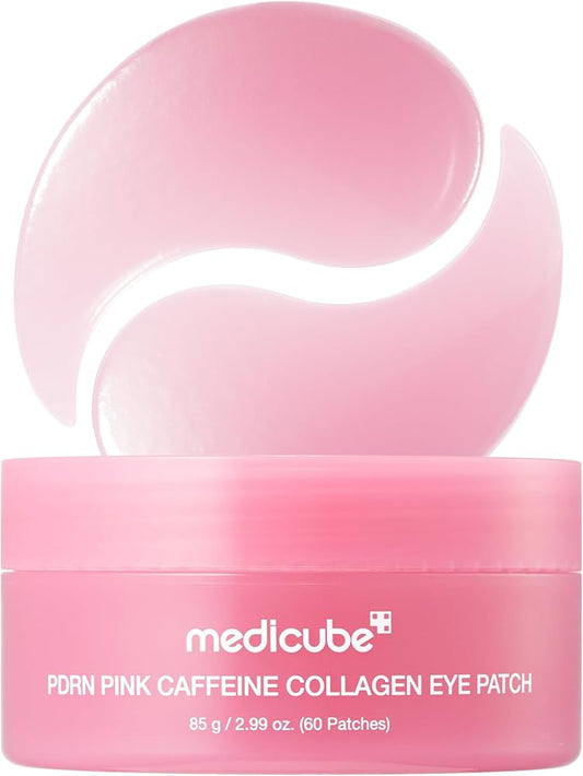 Medicube PDRN Pink Caffeine Collagen Eye Patch 60 Patches