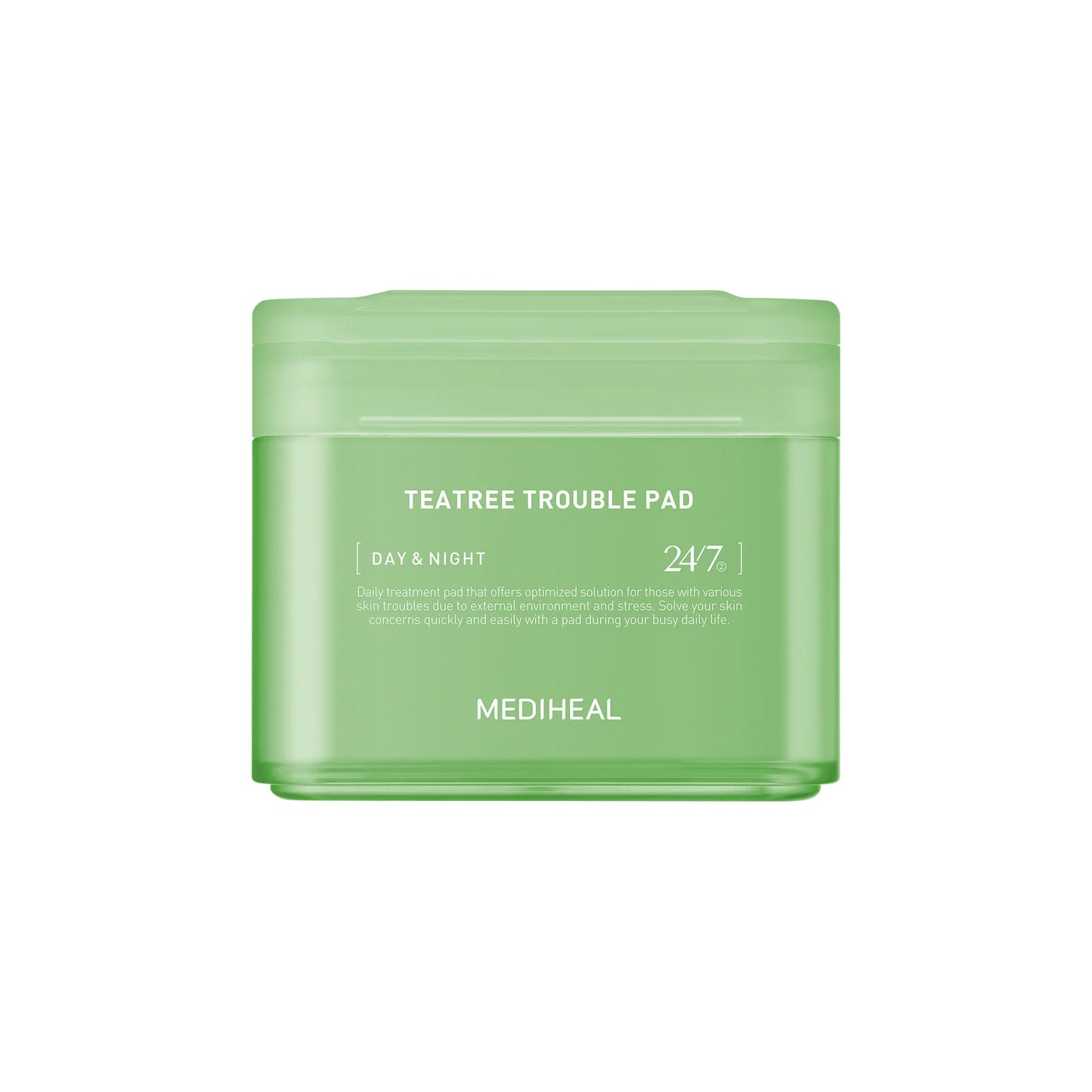 Mediheal Tea Tree Trouble Pad 100 Pads for blemish-prone skin in Pakistan.