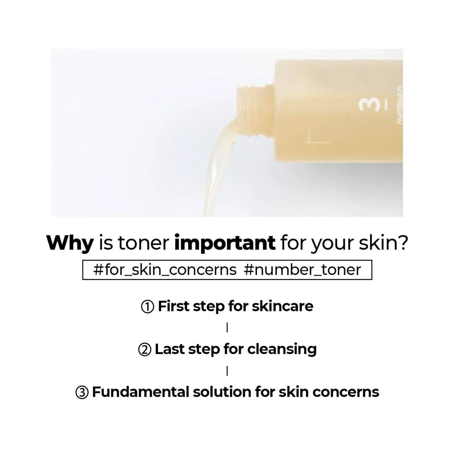 Numbuzin No.3 Super Glowing Essence Toner 200ml – Korean Skincare in Pakistan