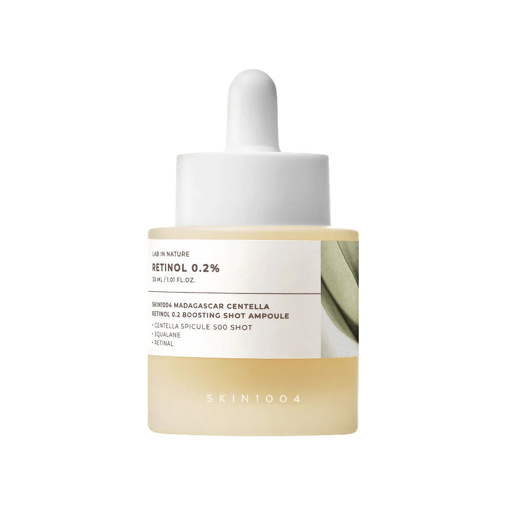 SKIN1004 Madagascar Centella Retinol 0.2% Boosting Shot Ampoule 30ml