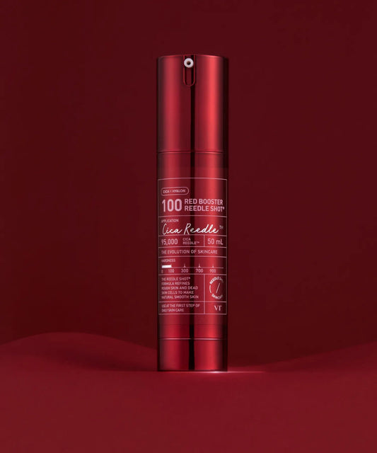 VT Cosmetics Red Booster Reedle Shot 100 – 50ml | Skin Renewal Booster | Available in Pakistan