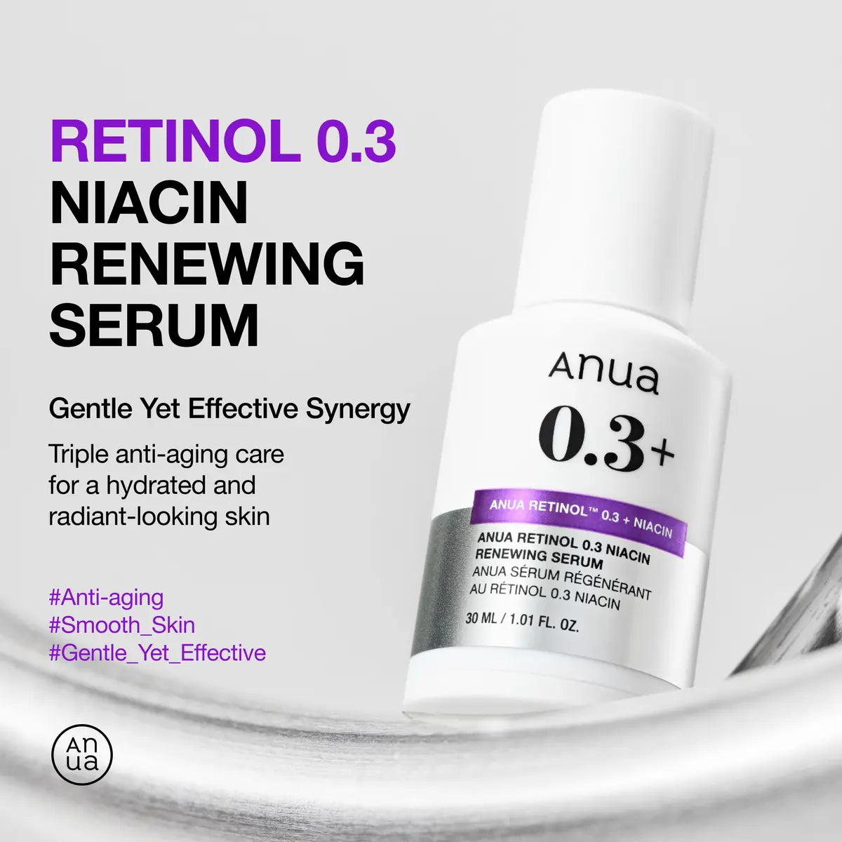 Anua Retinol 0.3 Niacin Renewing Serum 30ml in Pakistan