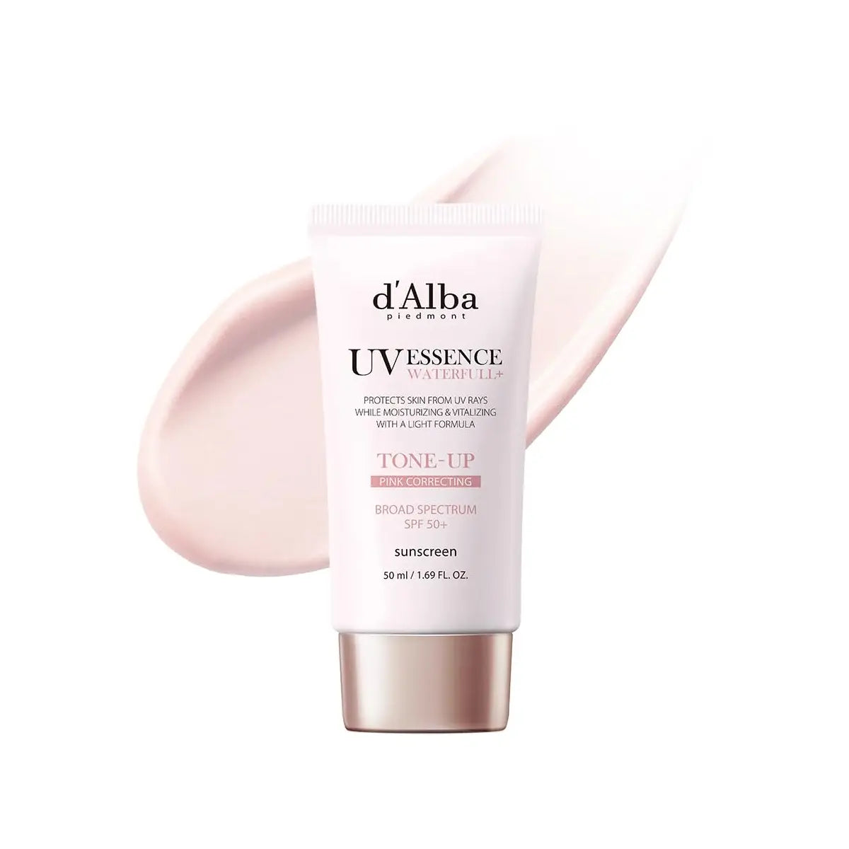 d'Alba Waterfull Tone-Up Sun Cream Pink Correcting SPF50+ 50ml Pakistan