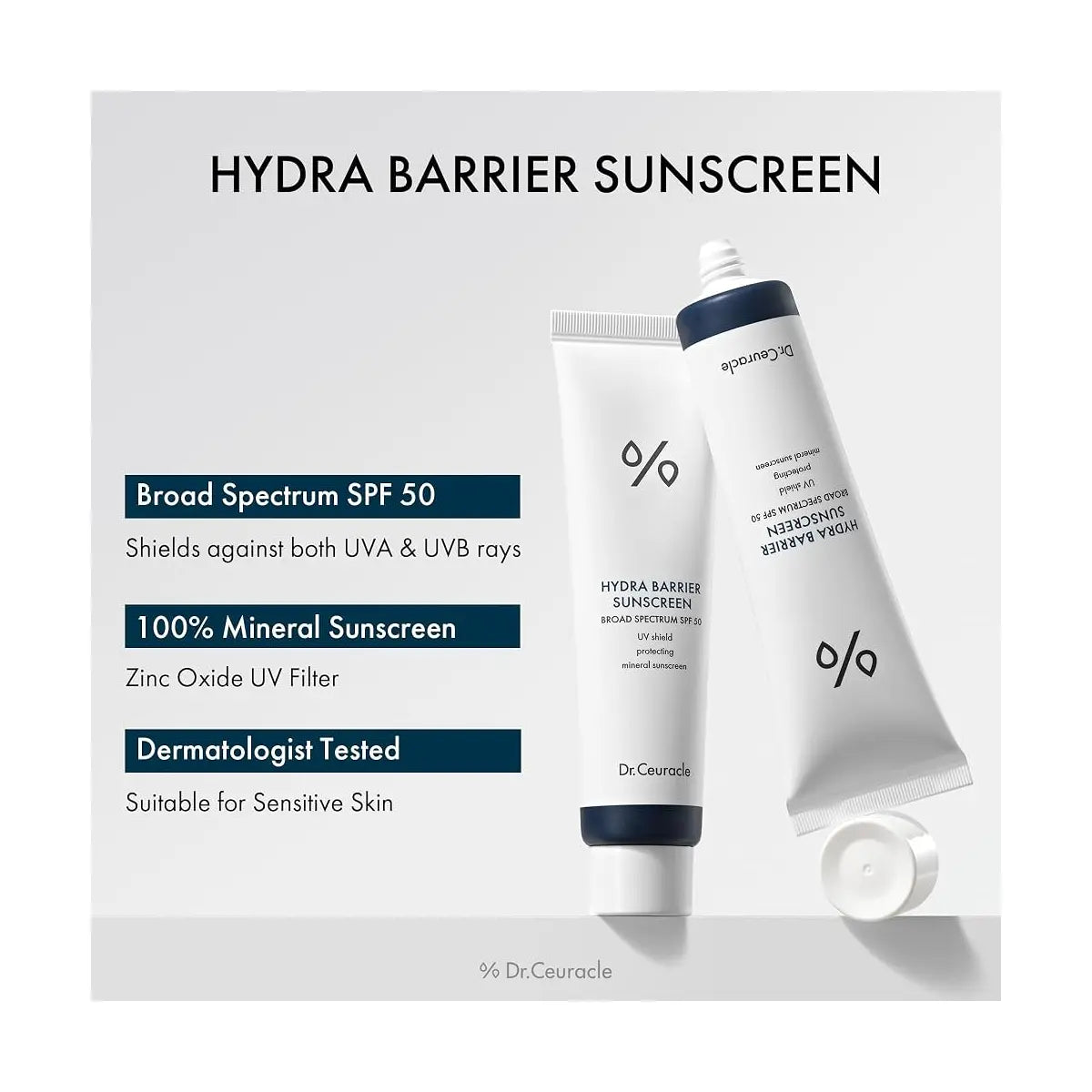 Dr. Ceuracle Hydra Barrier Sunscreen benefits