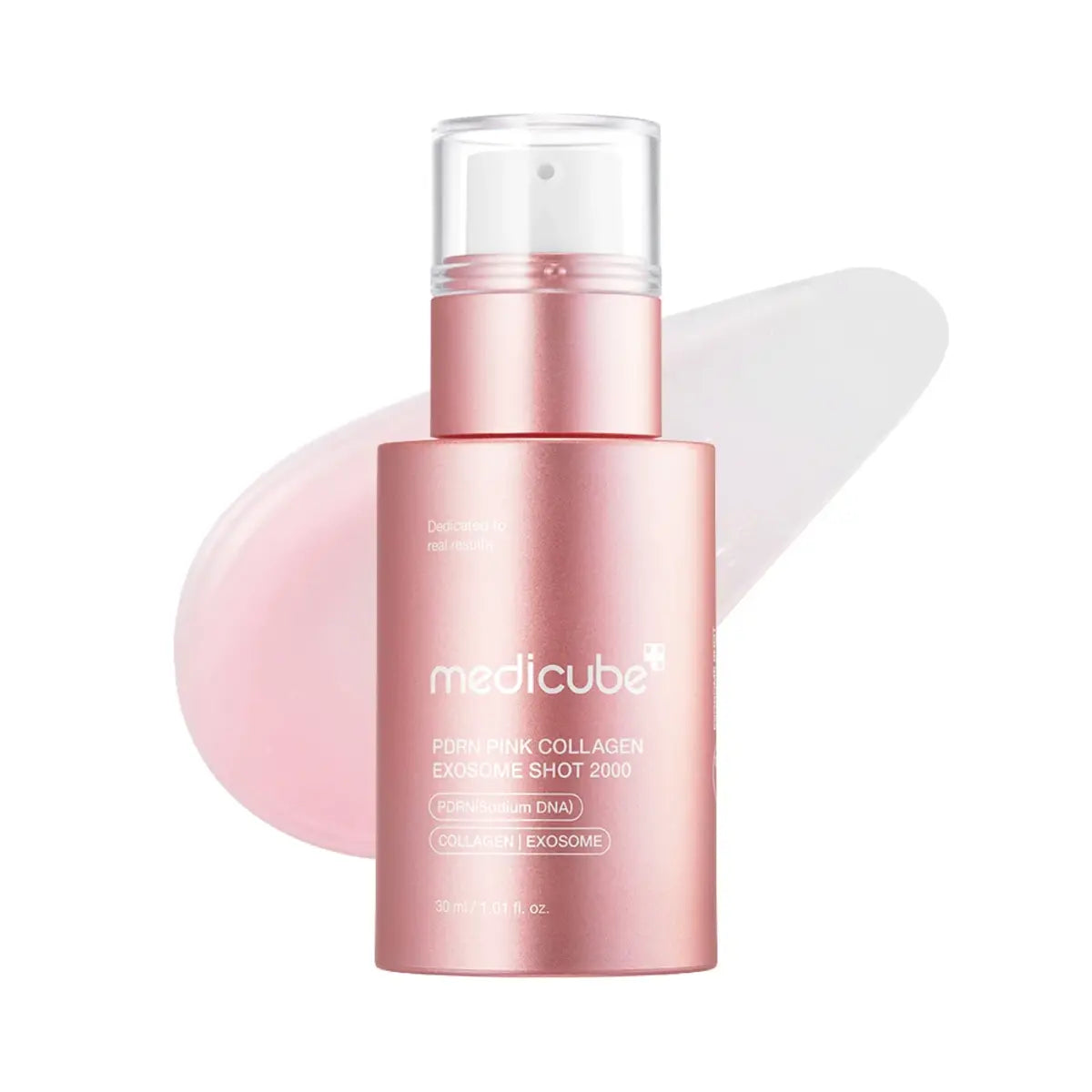 Medicube PDRN Pink Collagen Exosome Shot 2000 30ml front view in Pakistan