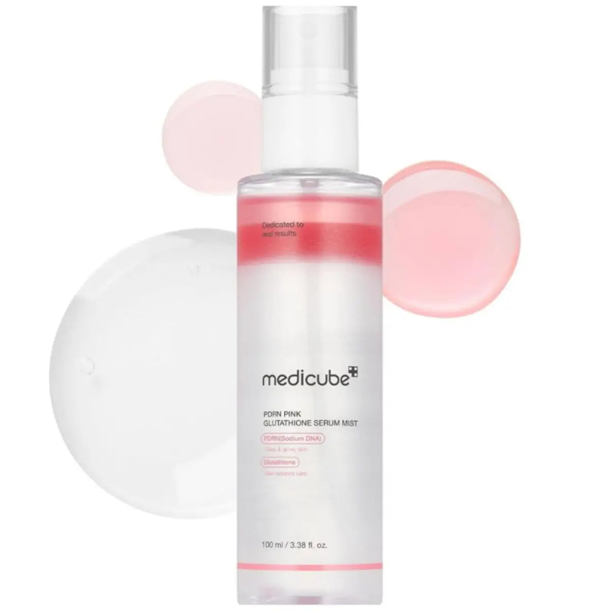 Medicube PDRN Pink Glutathione Serum Mist 100ml bottle in Pakistan