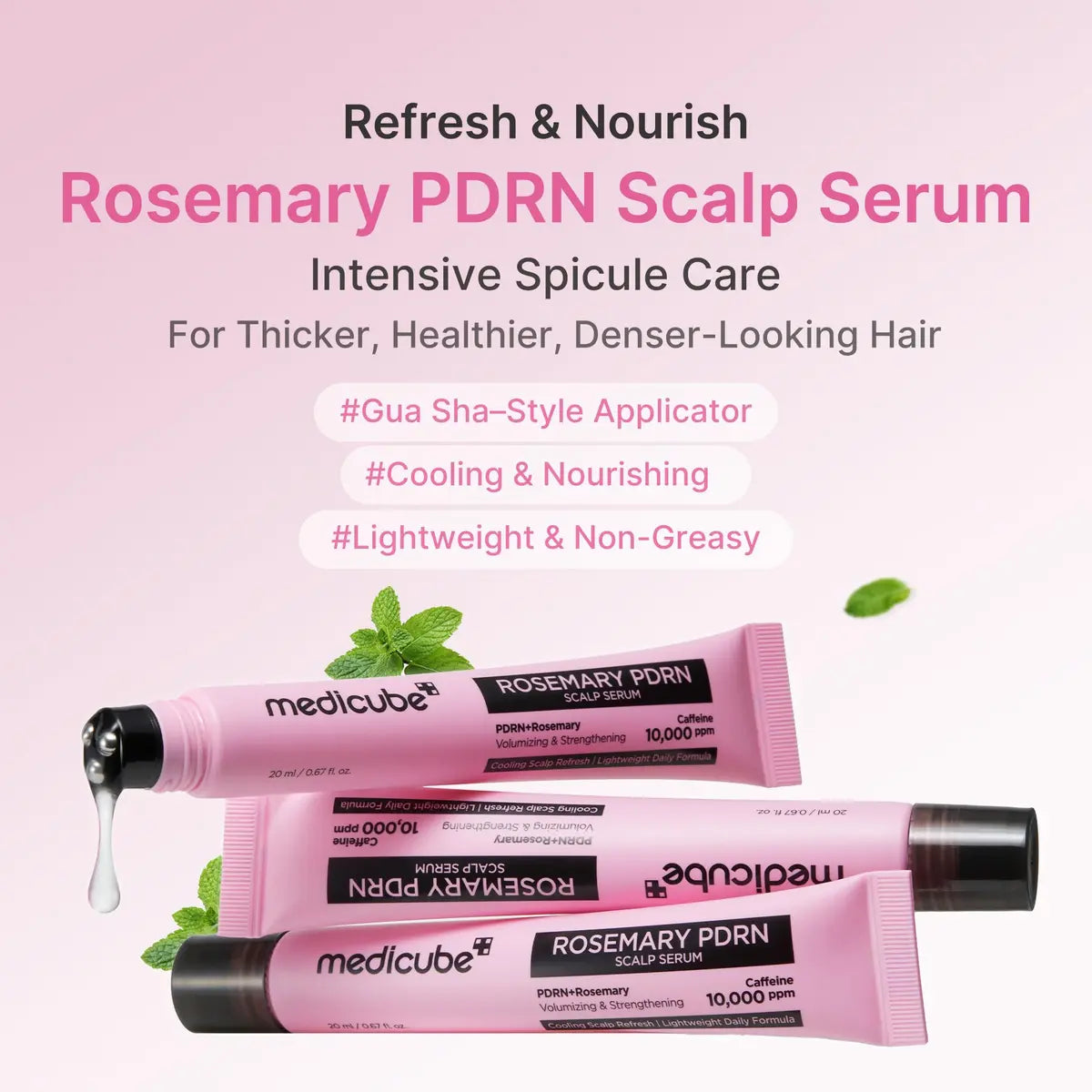 Medicube Rosemary PDRN Scalp Serum for healthier-looking hair in Pakistan