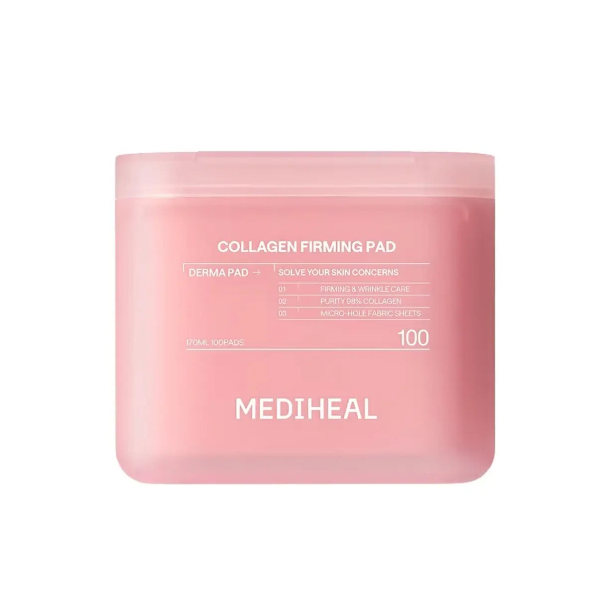 MEDIHEAL Collagen Firming Pad 100 pads 170ml