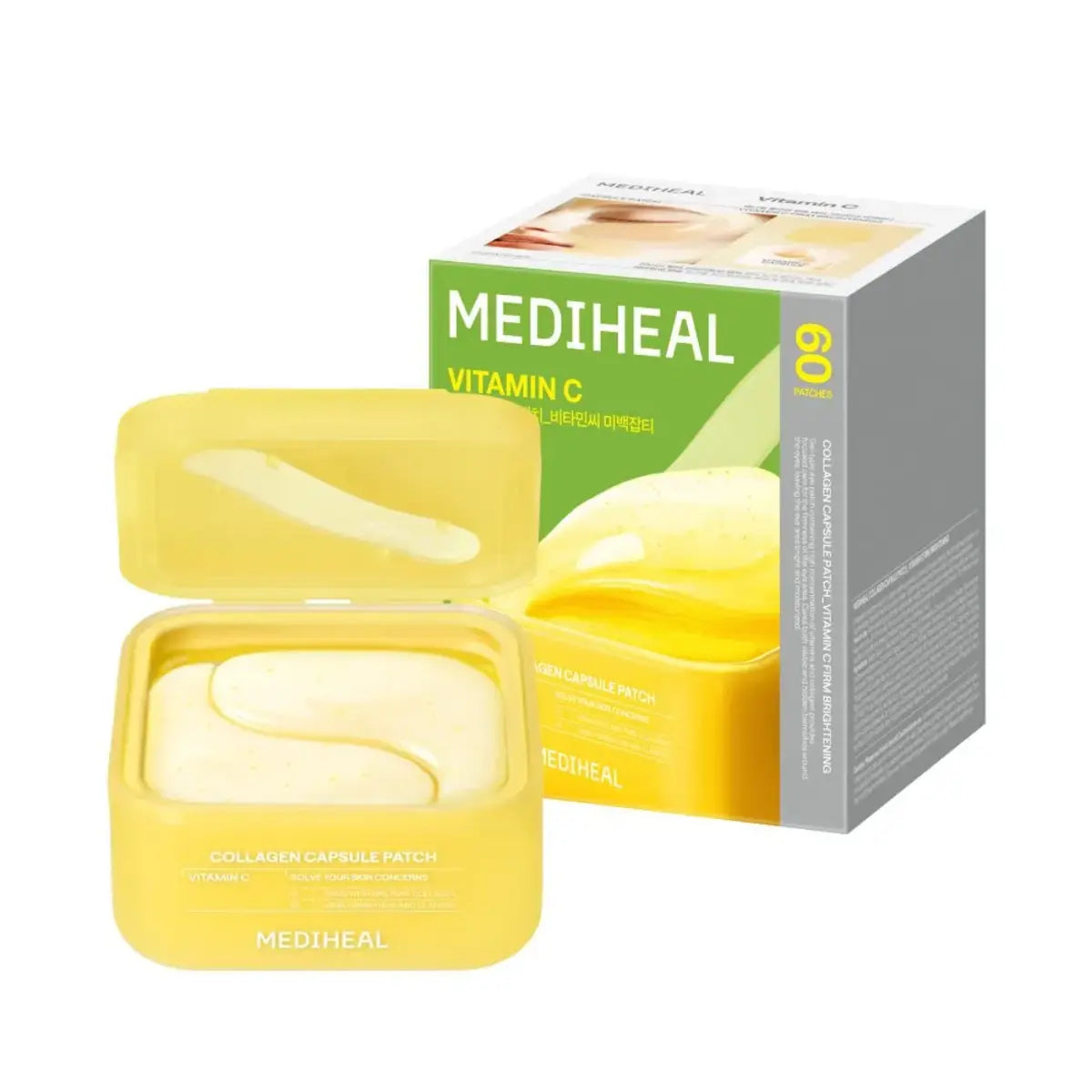MEDIHEAL Vitamin C Collagen Capsule Patch 1+1 special set with box