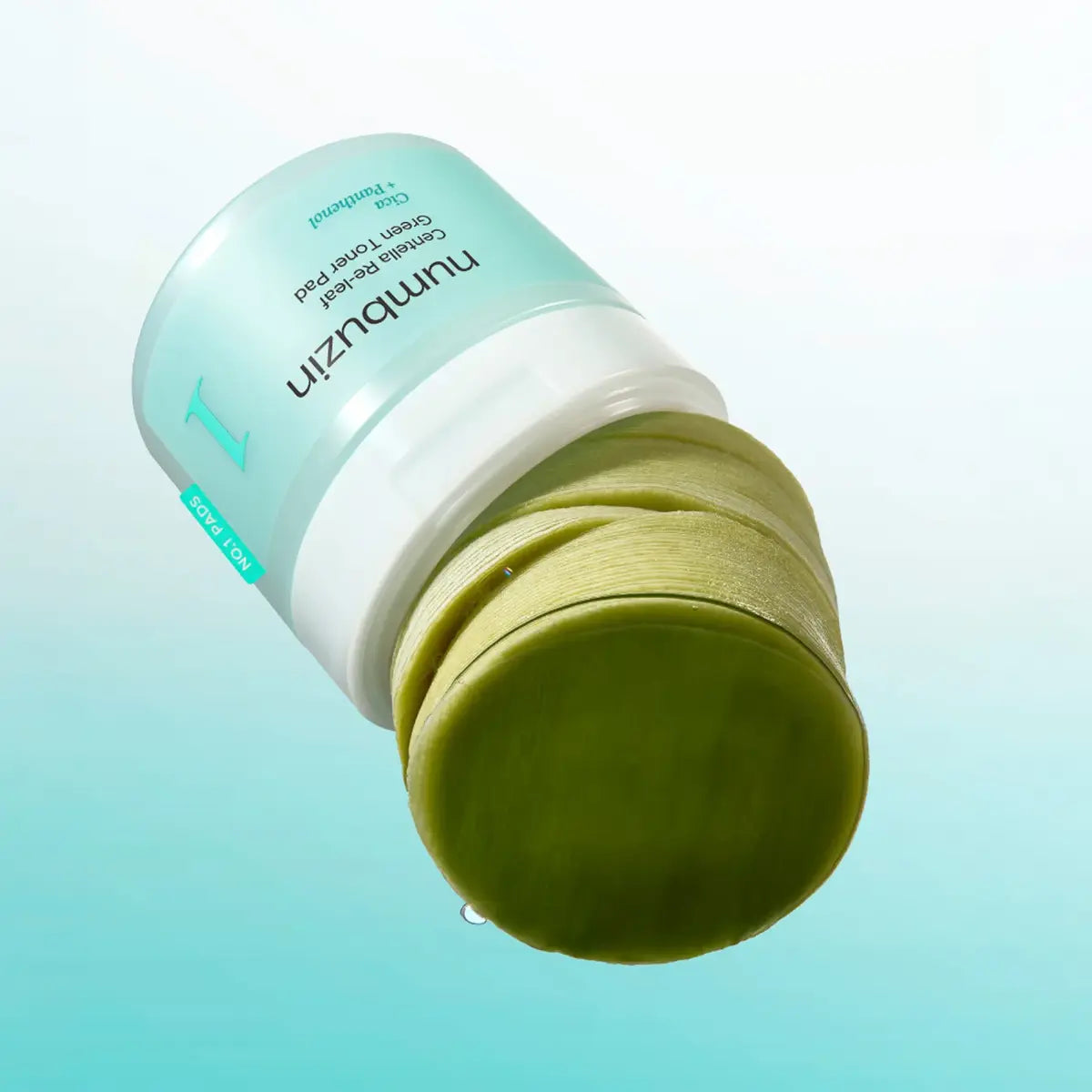 Numbuzin No.1 Centella Re-leaf Green Toner Pad product in Pakistan