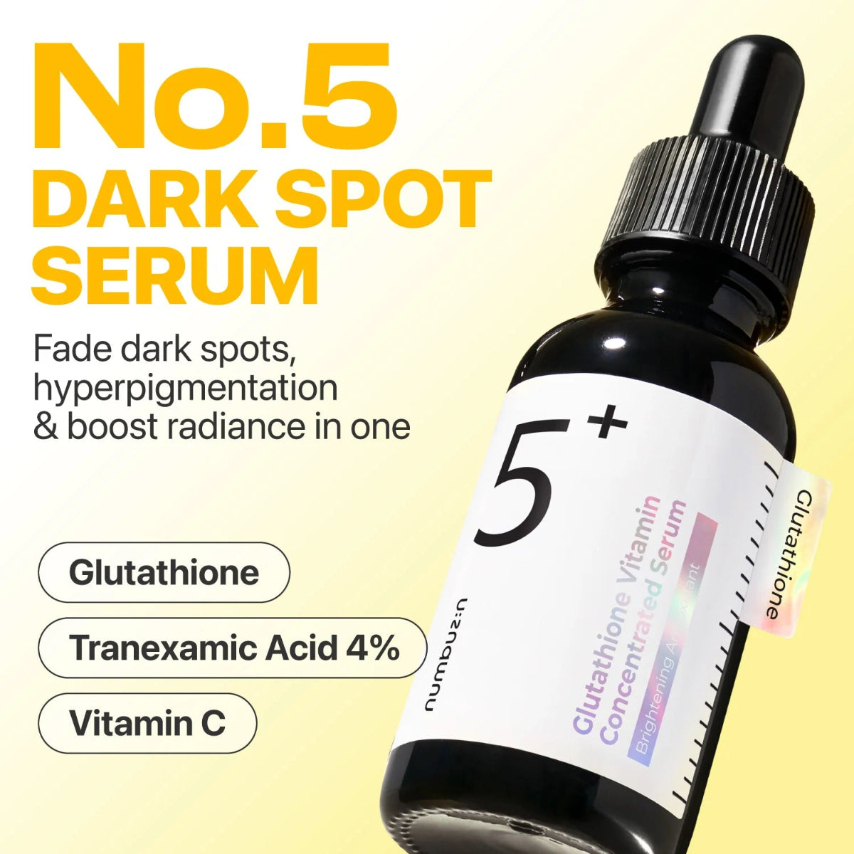 numbuzin No.5+ Vitamin Concentrated Serum with Glutathione in Pakistan