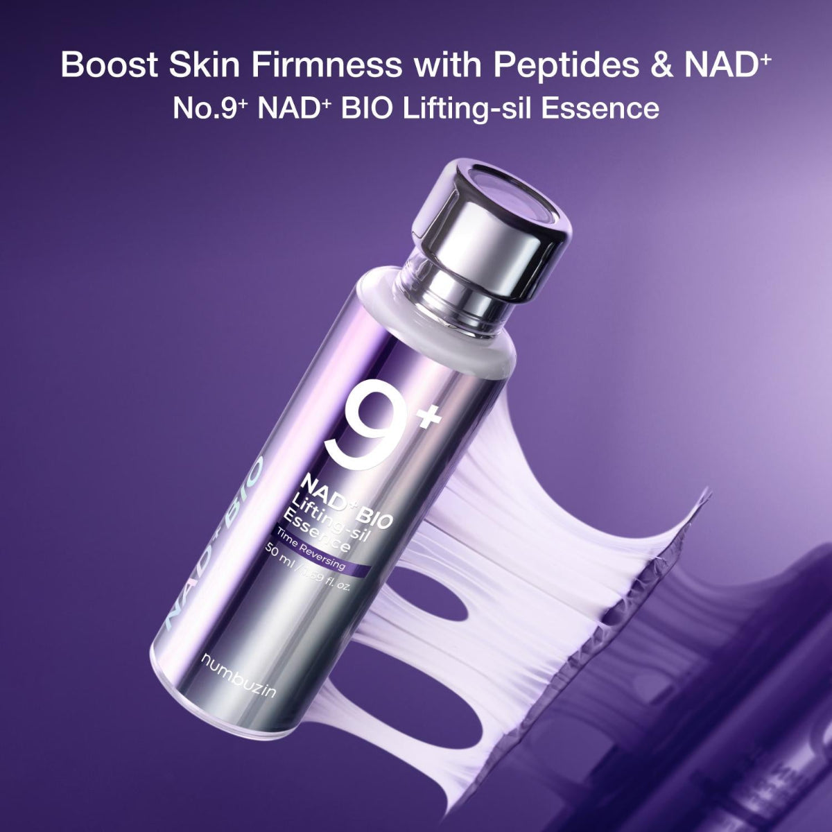 numbuzin No.9+ NAD+ BIO Lifting-Sil Essence Time Reversing 50ml in Pakistan