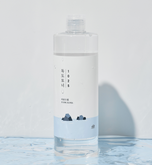 Round Lab 1025 Dokdo Toner 350ml – Hydrating & Exfoliating Korean Skincare