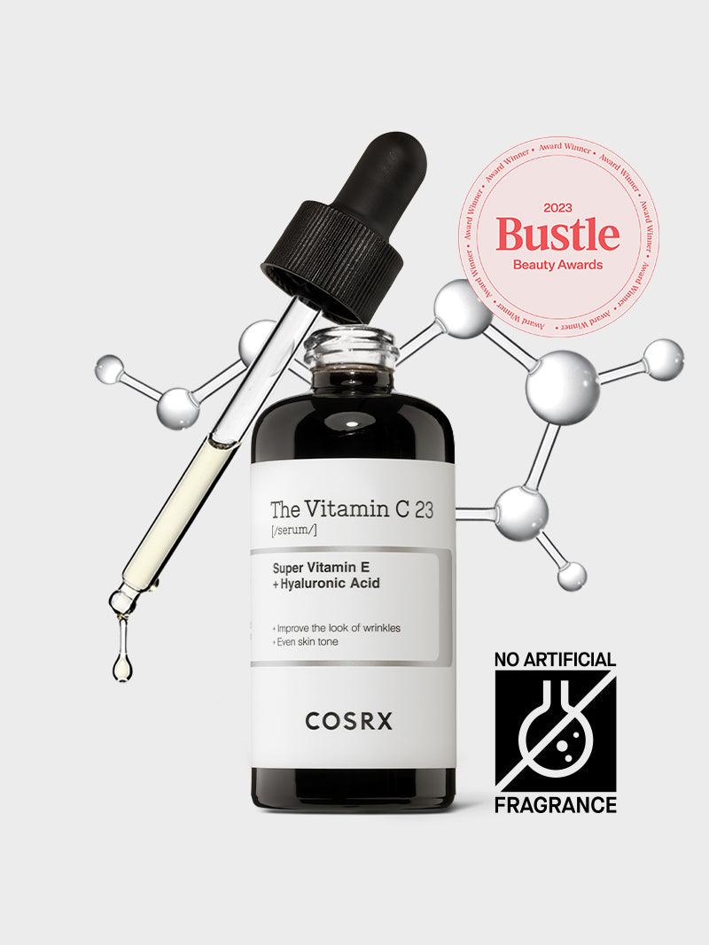 COSRX The Vitamin C23 Super Vitamin E + Hyaluronic Acid 20ml – potent serum with 23% Vitamin C, Vitamin E, and Hyaluronic Acid, available in Pakistan at Kocometic PK. Perfect for brightening and anti-aging.