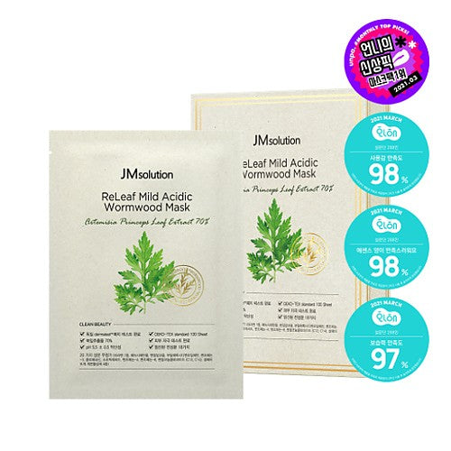 JM Solution Relief Mildly Acidic Mugwort Mask