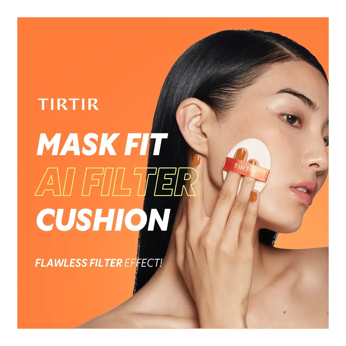 TIRTIR Mask Fit AI Filter Cushion application