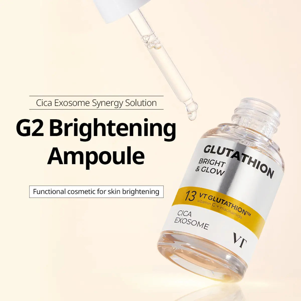VT Glutathione G2 Brightening Ampoule benefits